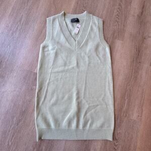 Sunday in Brooklyn (Anthropologie) Sweater Vest Mini Dress - Size S